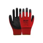 Caftra Beybi Pn3 Zebra Kırmızı Siyah Polyester Eldiven NO10