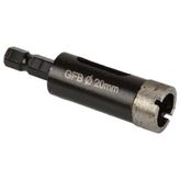 Çağ Mermer Granit Panç Hex 12 mm