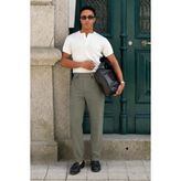 Çağla Yeşili Regular Fit Erkek Pantolon E6574 - M