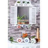 Caka Home 3'lü Kumaş Kavanoz Kapağı Yıldız Desen