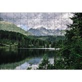 Cakapuzzle Göl Orman Dağ 120 Parça Ahşap Puzzle