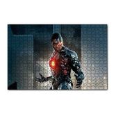 Cakapuzzle Justice League Cyborg 120 Parça Ahşap Puzzle