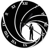 Cakasaat 0007 James Bond Analog Duvar Saati