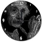 Cakasaat Albert Einstein Analog Duvar Saati