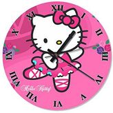 Cakasaat Hello Kitty Pembe Duvar Saati
