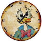 Cakasaat Retro Donald Duck Analog Duvar Saati