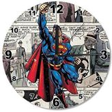 Cakasaat Superman Ahşap Duvar Saati