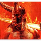 Cakatablo Ahşap Tablo Hellboy Cehennem Meleği
