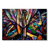 Cakatablo Graffiti İçiçe Renkli Harfler Mdf Ahşap Tablo