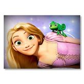 Cakatablo Rapunzel Ve Yeşil Bukaleman Mdf Ahşap Tablo
