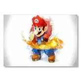 Cakatablo Super Mario Çizim Mdf Ahşap Tablo