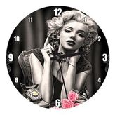 Cakatablo Telefonda Marilyn Monroe Duvar Saati