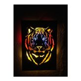 Çakra Kaplan Led Işıklı Ahşap Tablo 50X35Cm