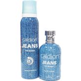 Caldion Jeans Bayan 100 Ml Edt + 150 Ml Deodorant Kutusuz
