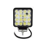 ÇALIŞMA LAMBASI 16 LED KARE 12 24V 25MM