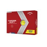 Callaway Golf Chrome Soft Golf Topları (Seri 2022)