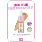 Callista 01 Glam Pixie Shine Bestie Highlighter Likit Aydınlatıcı
