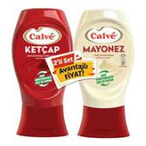Calve 600 gr Ketçap + 540 gr Mayonez Set