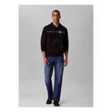 Calvin Klein Bisiklet Yaka Siyah Erkek Sweatshırt LV04RC289GUB1_LS EU 350TERRY SP CK