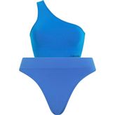 Calvin Klein CK Meta Essentials Bikini Set Kadın Ocean Blue S