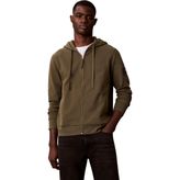 Calvin Klein Erkek Ls EU 350terry Badge Fz Hoodie Lv04rj202g Sweatshirt (tekli paket)