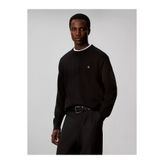 Calvin Klein Erkek Regular Fit Bisiklet Yaka Uzun Kol Pamuklu Siyah Sweatshirt
