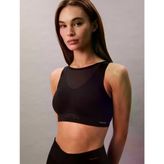 Calvin Klein Invisibles Medium Siyah Kadın Sporcu Sütyeni