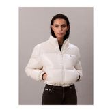 Calvin Klein Kadın Beyaz Puffer Mont