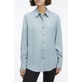 Calvin Klein Kadın Gömlek K20K207885 - 38 - Mavi