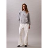 Calvin Klein Kadın Gri Sweatshirt, L Beden