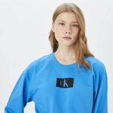 Calvin Klein Kadın Mavi Sweatshirt