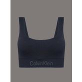 Calvin Klein Kadın Siyah Bel Lastikli Spor Büstiyer