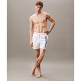Calvin Klein KM0KM01092-YCD Beyaz Medium Drawstring Erkek Mayo