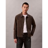 Calvin Klein LS COTTON OVERSHIRT Gömlek Erkek