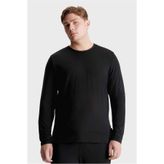 Calvin Klein L/S SWEATSHIRT, P7A Erkek Siyah Sweatshirt