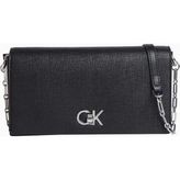 Calvin Klein Mini Chain Çapraz Askılı Çanta - Siyah