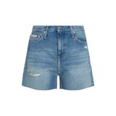 Calvin Klein mom short Kadın Şort Denim Light 26