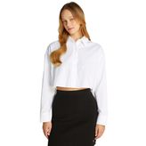 Calvin Klein OXFORD LS CROPPED SHIRT Gömlek Kadın