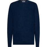 Calvin Klein Relaxed Fit Monogram Logo Fleece Sweatshirt Sweatshirt Erkek