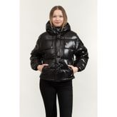 Calvin Klein Shine Puffer Kadın Mont Siyah