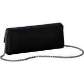 Calvin Klein Siyah Kadın Çapraz Çanta EMBLEM HW PEBBLE CLUTCH