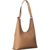 Calvin Klein Siyah Kadın Omuz Çantası Webbıng Adj Strap Large Hobo - Bej