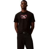 Calvin Klein SS 30s EU CALVINKLEIN STACK GRAP Gömlek Erkek