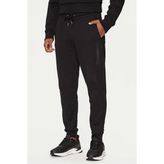 Calvin Klein Structured Embroıdery Sweatpants - Siyah