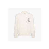 Calvin Klein Terry Graphic Erkek Beyaz Sweatshirt