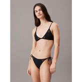 Calvin Klein TRIANGLE, BEH Siyah Kadın Bikini Üstü