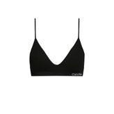 Calvin Klein Triangle Kadın Siyah Bikini Üstü
