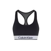 Calvin Klein WO - Sports Bra Med, BAE Siyah Kadın Sporcu Sütyeni