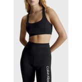 Calvin Klein WO - SPORTS BRA MEDI, BAE Siyah Kadın Sporcu Sütyeni