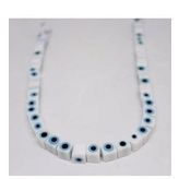 Cam Boncuk Dizi 8mm*7mm (11345)